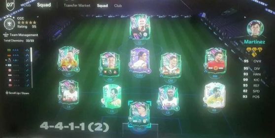 ✨PlayStation 💢Xhaka, Wirtz, Wilson✨Good Team ✨Web app transfer processing. EA SPORTS FC 26 ....... 909
