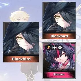 Asia lv 3-6| Blackbird + Blackbird + Shinku | The selector has not been used， Fresh account，tutorial only，Fast delivery