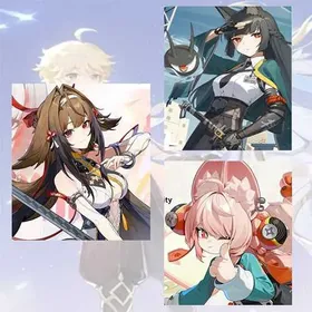 Asia|Female lv 6-12| Ye Shunguang + Miyabi + Zhao  + Random 4-star character|Fast delivery