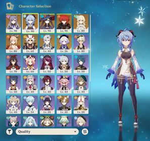 ASIA AR55 | 5 stars*10 | Ganyu+Neuvillette+Yoimiya+Arataki Itto+Diluc(C2)+Keqing(C1)+Qiqi+Mona+Skyward Blade+Skyward Spine lots of 4* characters and weapons Female endgame account | 44 characters