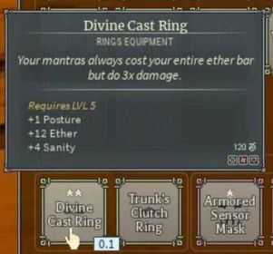 Divine Cast Ring / Deepwoken / VOI UNOB