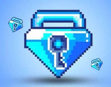 Blue Gem Lock