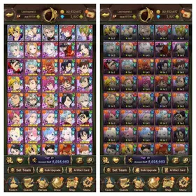 GLOBAL 2.500💎 5M CC | Nemesis Meliodas | All Collab Gachiakuta | All Collab Re:Zero | 6LR + 6BASIC UR