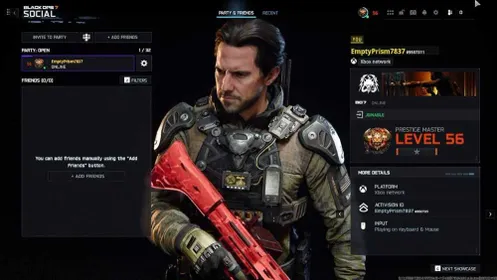 🔥 BO7/WZ Prestige Master 56+ 🎖️ 47+ Max Weapons 💯 FG-42 + AN-94 Lv.250 🏆 4x P1 Meta Guns 👻 Soul Eater + Ragnarok 🎨 15+ Camos