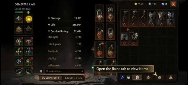 Druid (60,472) Reso 600 CR 32k Damage 15k Hell 3 SA Spanish - Halbu DI02
