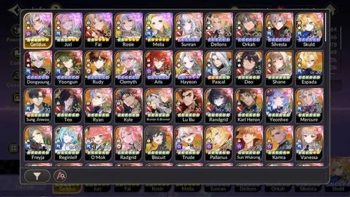 Global|FullEX7(GelindusTC4,JuriTC3,FaiTC2,RosieTC2,MeliaTC1)|47TC6(Dellons,Silvesta,Etc)|4,5KRuby|1LegCost|Netmarble|7KR109B