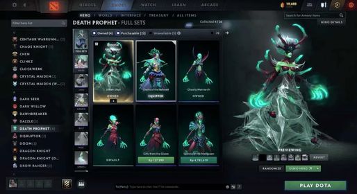 Silken Sibyl | Death Prophet | Immortal Set | Trove of Terror 2026 | Gift