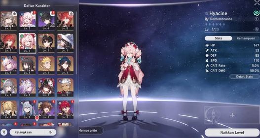 (Castorice Premium Party), 10 Limit + 3 Standard Not Include Dupe) + Costume Ruanmei | (Asia Level 10) Castorice + Hyacine + Evernight + Dahlia + Sparkle + Ruanmei + Loucha + Danheng PT + Archer + Gilgamesh + Bronya + Himeko + Blade | Beginner Untouch | Username Unset