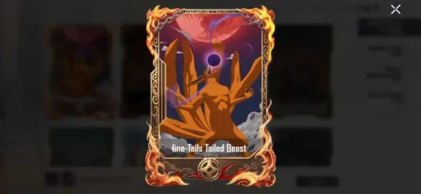 🃏 NINE-TAILS TAILED BEAST 🃏 Instant Delivery