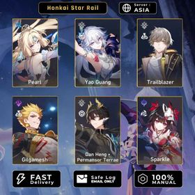 [ASIA] TL 4 | Pearl + Yaoguang + Sparkle + Gilgamesh + DanPT | All Unset | No Cheat | Fast Delivery | PeaYao