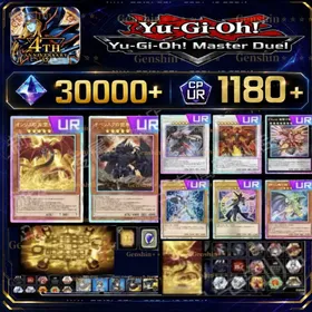 Yu-Gi-Oh! Master Duel][Fast Delivery]30000-31000 diamonds + [1150UR dust + 1200-1500SR]|+Random 12-17 Royal Finish Card +Purchased the 2500 Gems Sky Dragon Duel Field+Purchased the 2800 Gems 4th S:P Little Knight Mate Set+1st Anniversary Exclusive Alt Art Glossy Obelisk the Tormentor +Rare Alternate Artwork Glossy Finish Slifer the Sky Dragon+200–300 Legendary Pack Tickets+Total Accessories: 200–400|[Send Konami account ]Unlinked Steam|Never played ranked|Android/IOS/PC/Universal