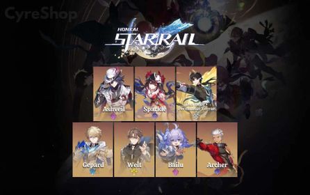 [ASIA] Starter TL10 | Female | Ashveil + Danheng PT + Sparkle | x2 Golden Companion | Rate On | #SR482