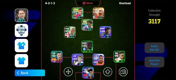 E15✨STRENGTH 3117✨BIG T ERLING HAALAND 108✨EPIC  RUI COSTA 103, PAUL SCHOLES 103, AUBAMEYANG✨LOGIN KONAMI