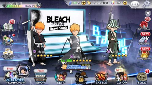 [GLOBAL] Bleach Brave Souls | 13 500 Orbs | Farmed Story