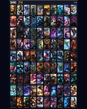 🌍 OCE ⭐ Unranked 🎨 274 Skins 🏆 152 Champions 💙 22K BE 📈 Level 199 🔥 Riot Kayle 🏅 6 Victorious 💎 3 Ultimate 💎 16 Legendary 🔹 Elementalist Lux 🔹 Spirit Guard Udyr 🔹 Pulsefire Ezreal 🔹 Forecast Janna 🔹 PsyOps Sona 🔹 Dark Cosmic Jhin 🔹 Emumu m9919126759