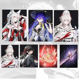 Asia lv 8|  Hsin + Lucilla + Hiyuki + Hiyuki + Chisa + Hsin Weapon + Hiyuki Weapon| Random 4 stars |Fast delivery