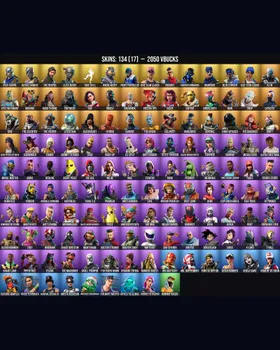 [OG] 134 Skins Blue Squire ⭐️ Royale Knight ⭐️ The Reaper ⭐️ Elite Agent ⭐️ Take The L ⭐️ Master Chief ⭐️ Peely ⭐️ Black Widow Outfit ⭐️ Poised Playmaker ⭐️ Rippley vs Sludge ⭐️ Catalyst ⭐️ Beach Bomber ⭐️ Erisa ⭐️ The Machinist ⭐️ Raptor m242150039
