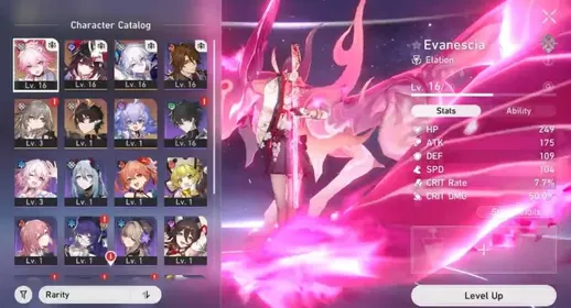 [ASIA] Starter TL 10 | Evanescia + Yao Guang + Dan Heng PT + Sparkle + Bailu | Light Cones Warp Pity 66 | Fate Contract ON | Golden Companion Spirit x2 | Female MC | All Unset