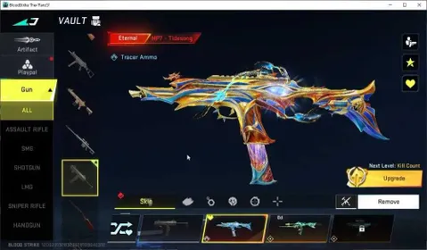 ASIA|ETERNAL Lv3 MP7-TideSong|Collab AOT2 Katya,M4A1,BatleFith,Colosus,KAG6,FAL,EVA SCAR,FAL,Aniv FAL|21 ULTRA|NetEase|BLS6056
