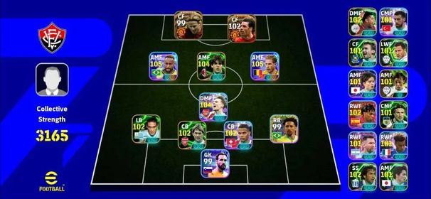 ❤️‍🔥Best 6 Paid Player ❤️‍🔥New Neymar (105)❤️‍🔥Kaka(104)❤️‍🔥De Bruyne(104)❤️‍🔥odegaard(104)❤️‍🔥Messi (103)❤️‍🔥2 Big Time Mendeieta(101)✘forlan(99)❤️‍🔥Many more Player ❤️‍🔥Only Konami link