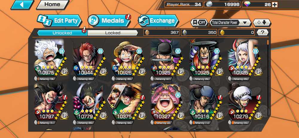 [TA1433] 8 Ex Meta / Luffy Gear 5 + Zoro + S-Snake + Zoro + Oden ...