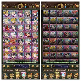 GLOBAL 2.000💎 | 8M CC | New Gawain 3/6 | Collab Gachiakuta | Collab Re:Zero | All Collab Fire Force | 9 LR + 13 BASIC UR