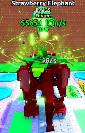 ⭐ Strawberry Elephant 565.01 Qn/s - Escape Tsunami For Brainrots! - Instant Delivery