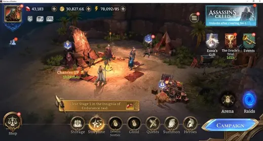 WOR206 – Global Premium Starter | 500x Server, 11 Legends, Ezared, Beelzebub & Kassandra