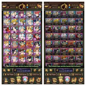 GLOBAL 2.550💎 | 8.2M CC | New Odin | Collab Gachiakuta | Collab Re:Zero | All Collab Fire Force | 9 LR + 15 BASIC UR