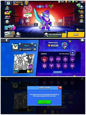 102 BRAWLER🔥45,520+ TROPHY🏆28 MAX BRAWL🔥47 HYPERCHARGED🔥Win Streak 28✨234 Skin🔷True Silver 2🔷True Gold 1🔷FREE CHANGE NAME💎Lots of Rare Skin💙Android And Ios•Full Access✅INSTANT DELIVERY✅