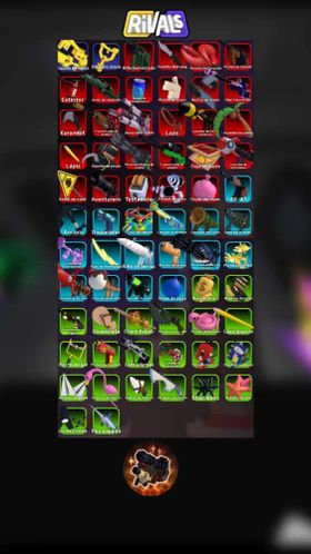 Rivals x bloxfruit - 68 SKIN + 2 KEY lvl 122 PLATINUM | Bloxfruit - 2 PERMANENT lvl 1146 (SAFE)