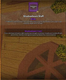Shadowbeam Staff | The Veil