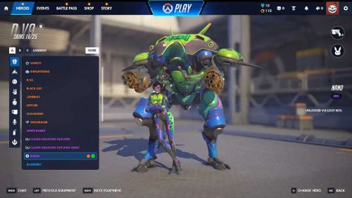 248LVL | OW 1 ACCOUNT (ORIGINS EDITION EXCLUSIVE) SAFE | STACKED WITH SKINS/EMOTES AND EVERY COSMETIC | NANO DVA | 2 MYTHIC SKIN