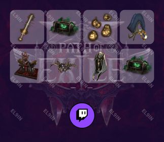 💜 Twitch Drops 🧨 0.5.5 Launch Drops 👑 Path of Exile 2 [Total 9 Items]