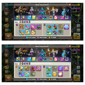 Th18 Both Base Max➺9 Epic Max➺5 Hero Max➺CWL-536➺Near Max Army➺Justice Scenery➺XP-256➺Full Access