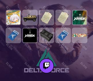 💜 Twitch Drops 💜 2nd Anniversary Event 🧙‍♂️ Delta Force [Total 10 Items]