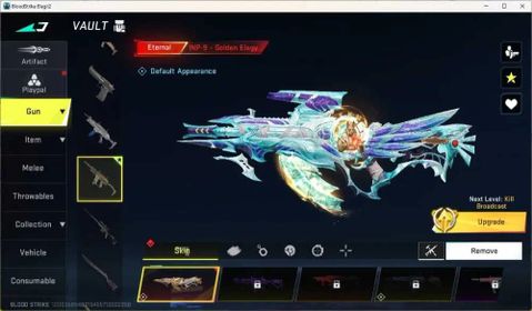 ASIA | 1 Eternal Gun:INP-9 - Golden Elegy|1 Ultra Gun|3 Legendary Gun|Check SS BS3920B