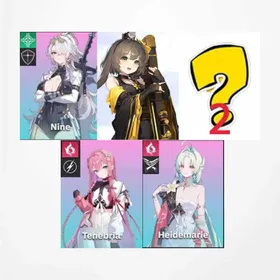 Asia |Heidemarie+Tenebria+Veronica+Nine+2 random five-star characters|Character-Self-selected items+Partners-Self-selected items|The novice pool is not used