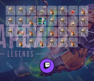 🌐 Twitch Drops 🧨 ALGS Split 2 PL MD 10 🧨 Apex Legends [Total 30 Items]