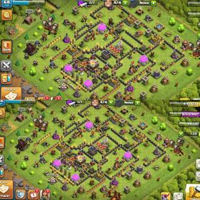 [1200 Gems]➤➤Th11 Low Defence Engineer Account➤➤Heroes:30-29-20-15➤➤Nc Available➤➤Some Magic items