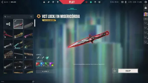 NA/US [Super Rare Vct Lock/IN Misericordia Knife] | ion Vandal + Radiant Ent Phantom + Ion Operator + Other Skins | Full Access