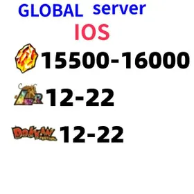 GLOBAL[IOS][INSTANT]15500-16000 Dragon Stones+12-22 LR+10-20 limited role DRAGON BALL Z DOKKAN BATTLE Farmed Starter Account|Dragon Ball Z Dokkan Battle