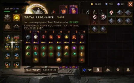 EU - The Butcher / 3650 Resonance Barbarian / 1574 Paragon / Very Perfect Start / Details below