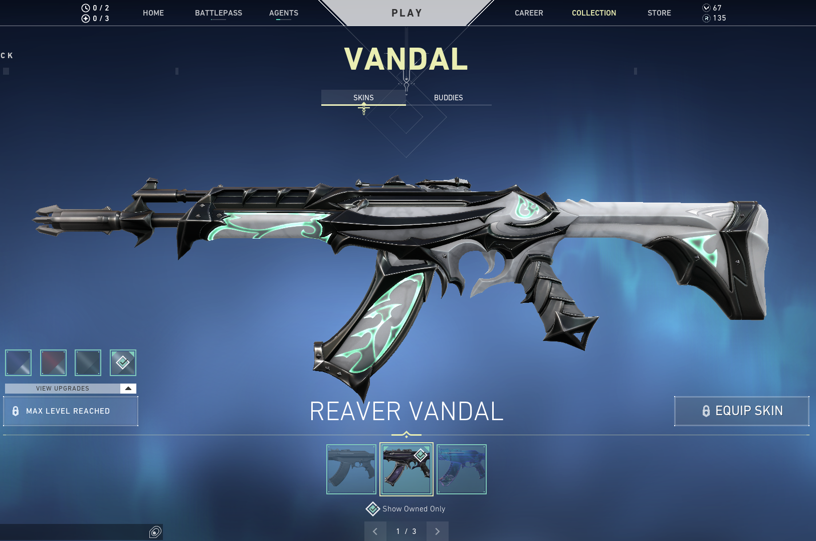 EU 22 Skins Reaver Knife Reaver Vandal Singularity Phantom Reaver  Operator FULL ACCESS