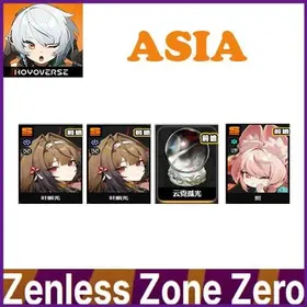 Asia|Female|lv8-12|Ye Shunguang+Ye Shunguang+Ye Shunguang Weapon+Zhao+Random 4-star character| Fast Delivery