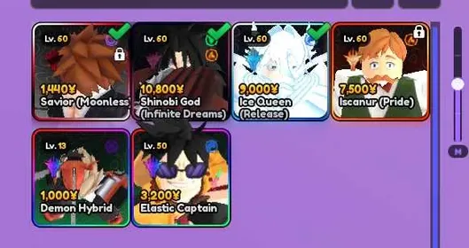 ANIME VANGUARDS | 6 MONARCH + 1 DIVINITY MEMORIA