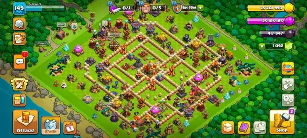 Th 16 close max💥Hero 95 95 66 70 45 15💥17 Epic available💥nc free💥50% offer shop💥max wall💥buyer Mail