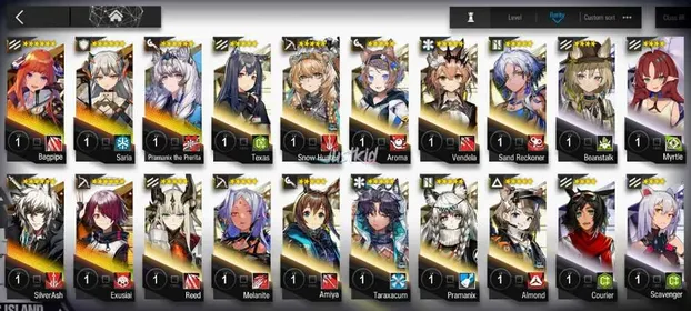 ARKNIGHTS GLOBAL STARTER 5*6 , PRAMANIX ALTER,BAGPIPE,SILVERASH,EXUSIAI,SARIA