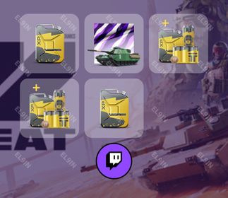 🧙‍♂️ Twitch Drops 🧨 HEAT Season 2 - Week 2 🌌 World of Tanks: HEAT [Total 5 Items]