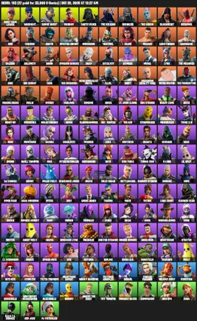 153 Skins | Midas, Rogue Agent, Rose Team Leader, Mandalorian, Prodigy, Leviathan Axe, Candy Axe